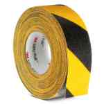 3M™ Safety-Walk™ Slip-Resistant General Purpose Tapes and Treads 613, Black/Yellow Stripe, 50.8mm x 18.3m, Roll
