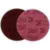 3M™ Scotch-Brite™ Surface Conditioning Disc SC-DH, 178 mm, No Hole, A MED, Red