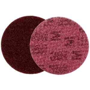 3M™ Scotch-Brite™ Surface Conditioning Disc SC-DH, 178 mm, No Hole, A MED, Red