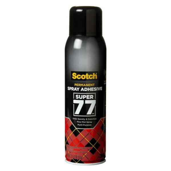 3M Scotch Super 77 Permanent Multi-Purpose Spray Adhesive, 13.5 oz (385g)