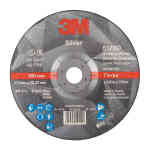 3M™ Silver Depressed Centre Grinding Wheel, T27, 178 mm x 7 mm x 22.2 mm, 51750
