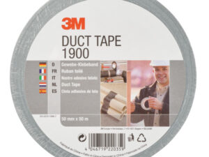 3M™ Value Duct Tape 1900, Silver, 50 mm x 50 m