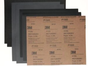 3M™ Wetordry™ Abrasive Sheet, 230mm x 280mm, 313Q, P800 (50 pcs)