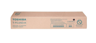 Toshiba TFC25 Black Genuine Toner Cartridge, T-FC25D-K