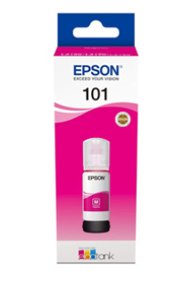 Epson 101 Magenta EcoTank Original Ink Bottle, C13T03V34A
