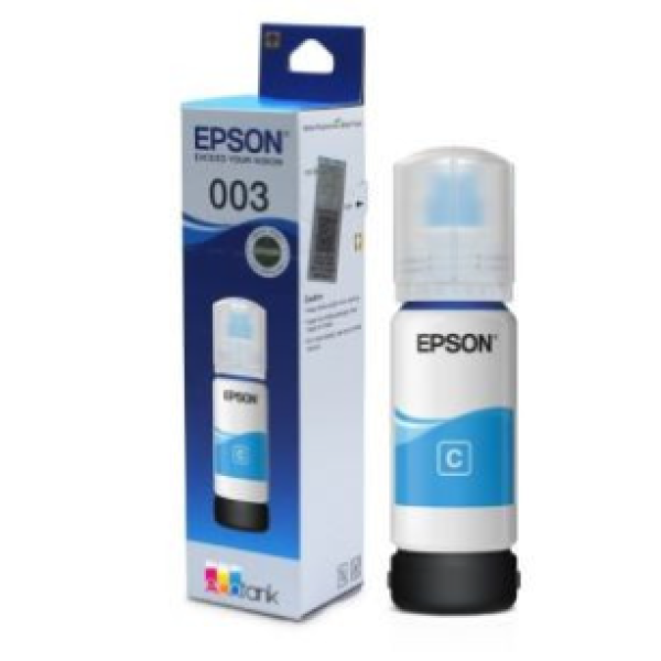 Epson 003 Cyan Original Ink Bottle, 003 C