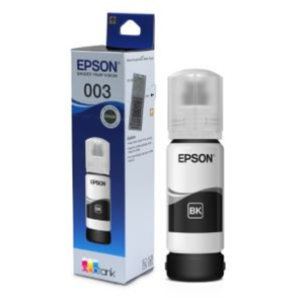 Epson 003 Black Original Ink Bottle, 003 BK