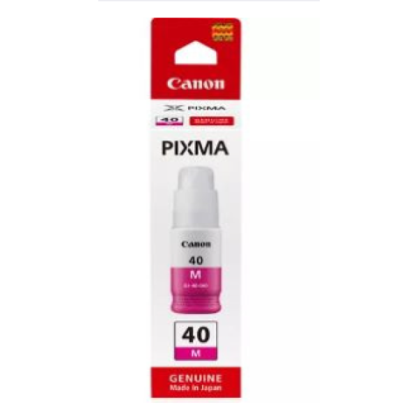 Canon GI-40 Magenta Original Ink Bottle, GI-40 M