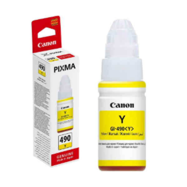 Canon GI-490 Original Yellow Ink Bottle