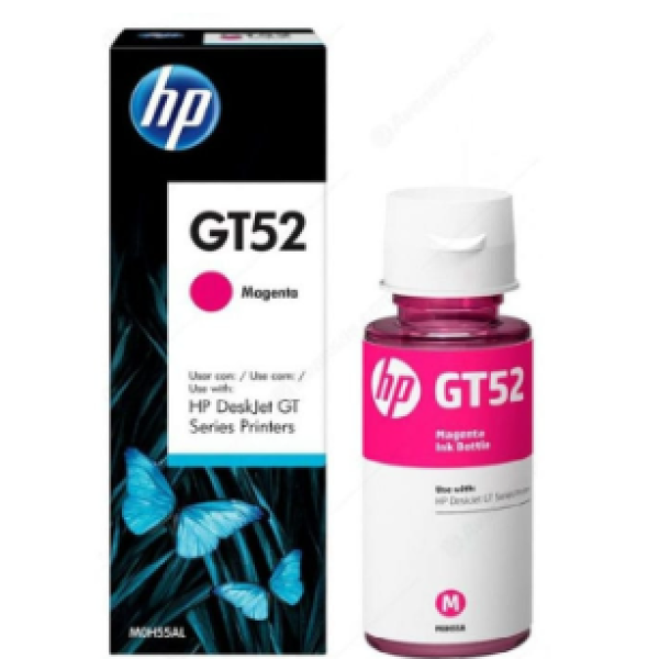 HP GT52 70-ml Magenta Original Ink Bottle, M0H55AE