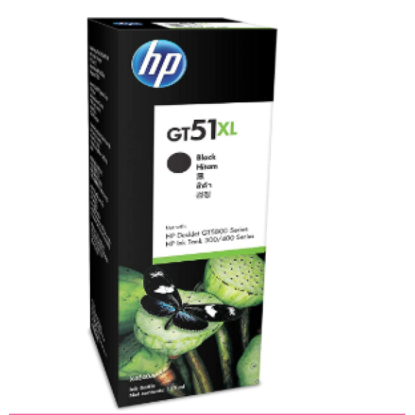 HP GT51XL 135-ml Black Original Ink Bottle