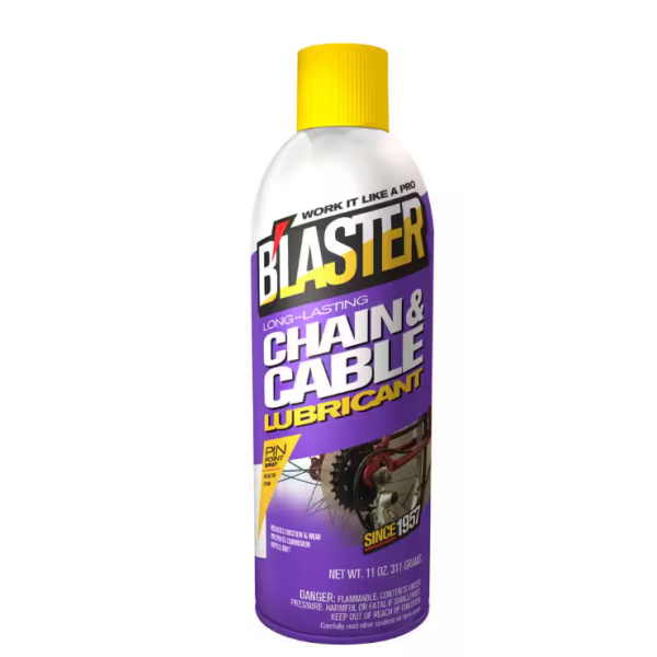 Blaster Long-Lasting Chain and Cable Lubricant Spray 11 oz. - 16-CCL