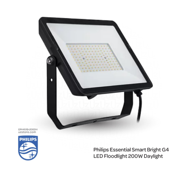 PHILIPS Essential Smart Bright LED Flood Light LED180/CW BVP150 200W , 6500K Cool DayLight G2 GM 911401838283