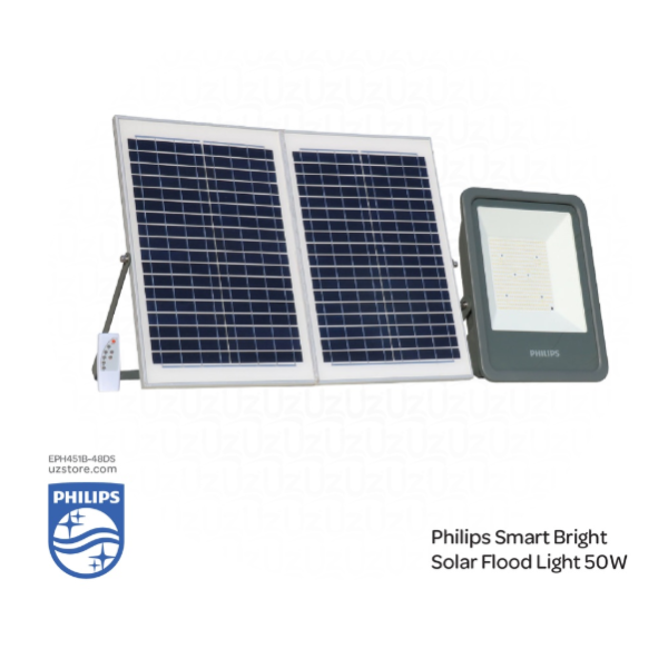 PHILIPS Smart Bright Solar Flood Light BVP080 LED48/757 48W LED 500W 5700K Daylight 911401859981