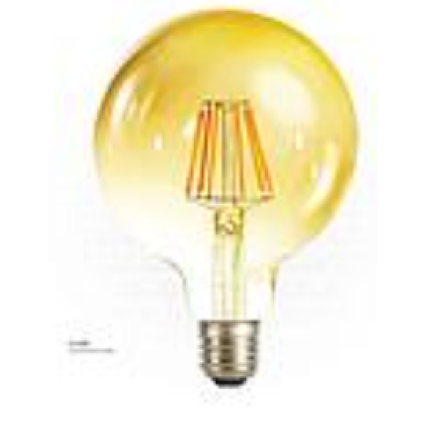 PHILIPS Classic LED Lamp Bulb E27 Filemental 2000K Gold Bar 7W , Warm White