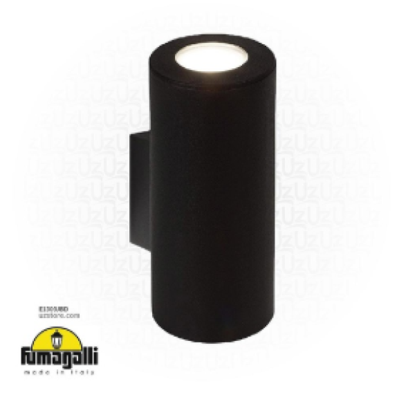 FUMAGALLI FRANCA 90 2L WALL GU10 LED 2X3.5W 3000K BK Made in Italy