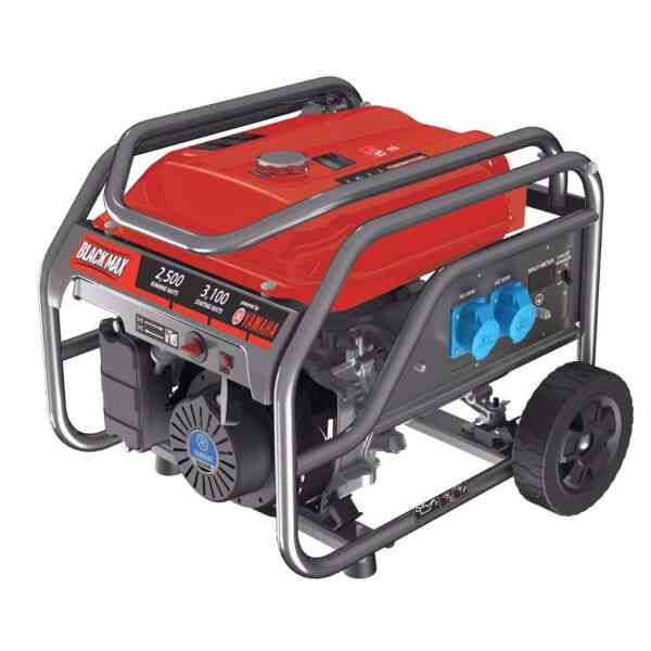Black Max 3100W Portable Generator - BMGN3100Y