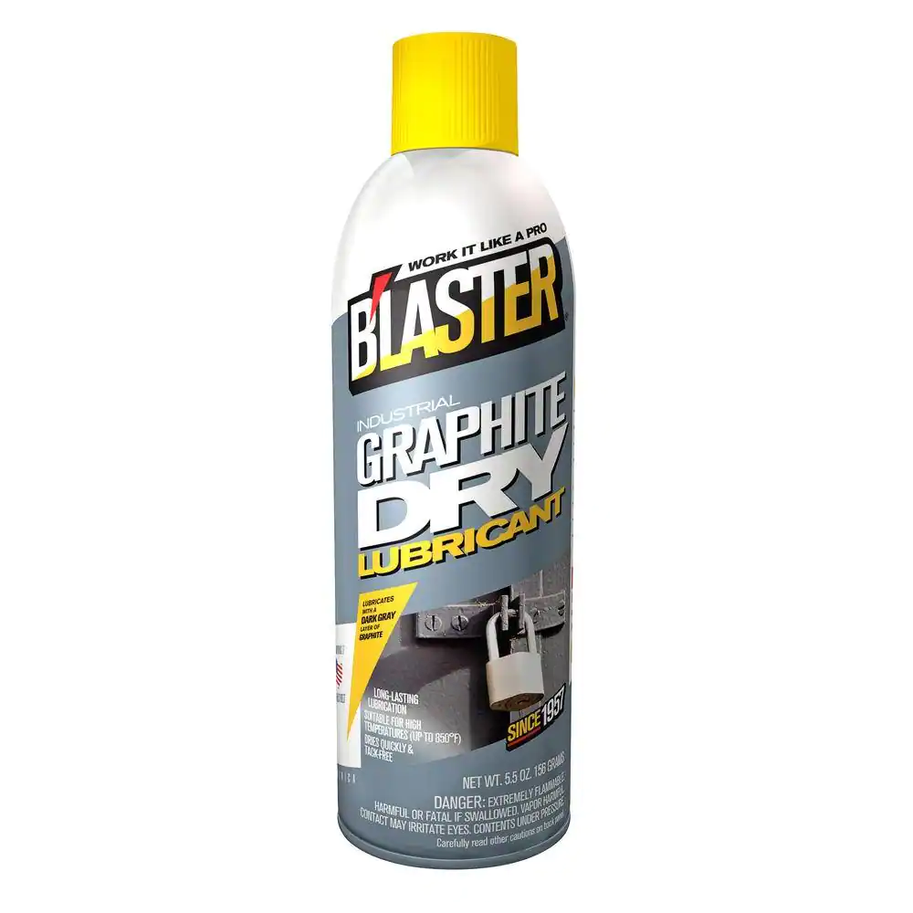 Blaster Industrial Graphite Dry Lubricant Spray 5.5 oz. - 8-GS