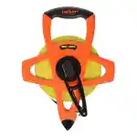 Crescent 1/2" x 60m/200' Hi-Viz Fiberglass SAE/Metric Dual Sided Tape Measure - FM060CME