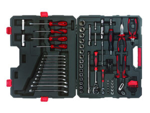 Crescent 110 PC. 1/4" & 1/2" Drive 6 Point Metric Professional Tool Set - CTK110NEU2