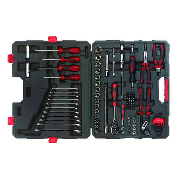 Crescent 110 PC. 1/4" & 1/2" Drive 6 Point Metric Professional Tool Set - CTK110NEU2