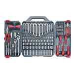 Crescent 148 PC. 1/4", 3/8" & 1/2" Drive 6 & 12 Point SAE/Metric Professional Tool Set - CTK148MP