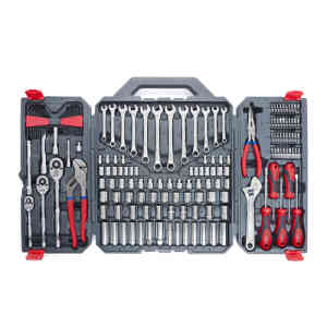 Crescent 170 PC. 1/4”, 3/8” & 1/2” Drive 6 & 12 Point Professional Tool Set - CTK170MP