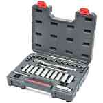 Crescent 30 PC. 3/8" Drive 6 & 12 Point Standard & Deep SAE/Metric Professional Tool Set - CTK30SETN