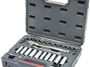 Crescent 30 PC. 3/8" Drive 6 & 12 Point Standard & Deep SAE/Metric Professional Tool Set - CTK30SETN
