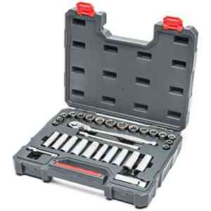 Crescent 30 PC. 3/8" Drive 6 & 12 Point Standard & Deep SAE/Metric Professional Tool Set - CTK30SETN