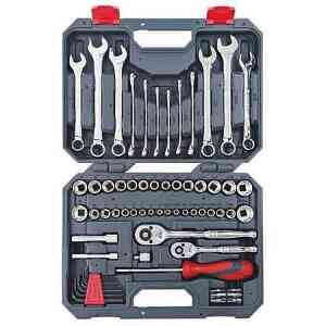 Crescent 70 PC. 1/4" and 3/8" Drive 6 and 12 Point SAE/Metric Professional Tool Set - CTK70MP