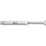 Fischer 100 Pc. Hammerfix N 8 x 80/40 S Nail Plug with Countersunk Head Screw- 48792