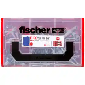 Fischer 210 Pc. FIXtainer DuoPower Wall Plugs and Screws with Screw-Box - 536162