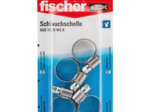 Fischer 4 Pc. Hose Clamp, SGS 12-20 W2 K - 49878
