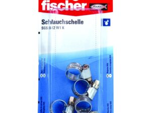 Fischer 4 Pc. Hose Clamp, SGS 8-12 W1 K - 49877