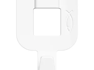 Fischer 8 Pc. Fast & Fix K NV Wall Hook, White - 532760