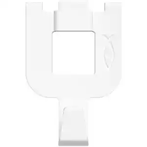 Fischer 8 Pc. Fast & Fix K NV Wall Hook, White - 532760