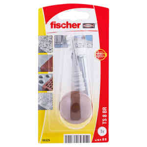 Fischer Doorstop TS 8 BR, Brown - 84325