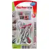 Fischer DuoPower Universal Plug with Round Hook, 6x30 RH K NV (Pack of 6) - 535013