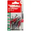 Fischer DuoPower Universal Plug with Screw, 8x40 S K NV (Pack of 8) - 534998