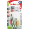 Fischer DuoSeal Nylon Plug with Enclosed Screw, 8x48 S PH TX A2 - 557732