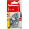 Fischer Nylon Expansion Plug with Angle Hook Set, S 6 WH K NV (Pack of 8) - 14873