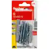 Fischer Nylon Expansion Plug with Screw, S 10x50 S NV (Pack of 5) - 84323