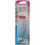Fischer Nylon Toggle DuoTec 10 RH K NV Round Hook (Pack of 2) - 537264