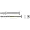 Fischer Nylon WC Fixing Set, S 8 RD 80 K NV (Pack of 2) - 84340