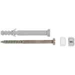 Fischer Nylon WC Fixing Set, S 8 RD 80 K NV (Pack of 2) - 84340