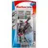 Fischer Plasterboard Fixing DuoBlade Wall Plug with Screw, S K NV (Pack of 6) - 545684