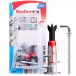 Fischer Plasterboard Fixing DuoBlade Wall Plug with Screw, WH K NV (Pack of 6) - 545685