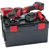 Flex PE 150 18.0-EC/5.0 Cordless Rotary Polisher Set, 18V with 2x5.0 Ah Battery, Charger & Carrying Case - 447153