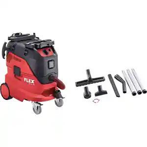 Flex VCE 44 L AC-Set Safety Vacuum Cleaner with Automatic Filter Cleaning System, 42 L (Class L) - 465690